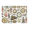 Stamperia Bunlde: Scrapbooking Pad, Ephemera and Washi Pad-Gardens of Time - 5A003N8W-1HJPT
