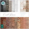 Craft Consortium Double-Sided Paper Pad 12"X12" 30/Pkg-Brick Textures 2 - 5A003S30-1HNZ7 - 5060921933622