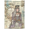 Stamperia Rice Paper A6 8/Pkg-Gardens of Time - 5A003N78-1HJPX