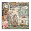 Stamperia Single-Sided Paper Pad 8"X8" 22/Pkg-Gardens of Time - 5A003N7V-1HJQ1