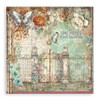 Stamperia Single-Sided Paper Pad 8"X8" 22/Pkg-Gardens of Time - 5A003N7V-1HJQ1