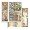 Stamperia Scrapbooking Double-Sided Paper Pad 12"x12" 10/Pkg-Gardens of Time - 5A003N8B-1HJQ4