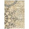 Stamperia Rice Paper Backgrounds A6 8/Pkg-Gardens of Time - 5A003N7P-1HJQB