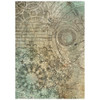 Stamperia Rice Paper Backgrounds A6 8/Pkg-Gardens of Time - 5A003N7P-1HJQB