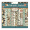 Stamperia Backgrounds Double-Sided Paper Pad 8"X8" 10/Pkg-Gardens of Time - 5A003N77-1HJQ7 - 5993110051442