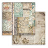 Stamperia Backgrounds Double-Sided Paper Pad 8"X8" 10/Pkg-Gardens of Time - 5A003N77-1HJQ7