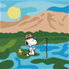 Diamond Dotz Diamond Facet Art Kit 10"X10"-Peanuts Great Outdoors - 5A003T14-1HPFR