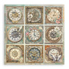 Stamperia Single-Sided Paper Pad 12"x12" 22/Pkg-Gardens of Time - 5A003N8K-1HJP2