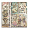Stamperia Single-Sided Paper Pad 12"x12" 22/Pkg-Gardens of Time - 5A003N8K-1HJP2