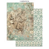 Stamperia Bundle: Junk Journal & Rub On Kit-Gardens of Time - 5A003N88-1HJPF