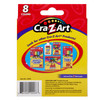 Cra-Z-Art Crayons 8/Pkg-Jumbo - 5A003MK1-1HJ1C