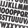 6 Pack - Sticko Alphabet Stickers-Black/Gold/Silver Futura - E5238396