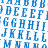 12 Pack - Sticko Alphabet Stickers-Carnival Blue - E5238161
