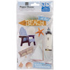 Paper House 3D Stickers 4.5"x8.5"-At The Beach - STDM85E - 767636375833