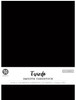3 Pack - Colorbok 78lb Smooth Cardstock 8.5"X11" 50/Pkg-Tuxedo - 68278B - 765468682785