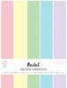 3 Pack - Colorbok 66.5lb Smooth Cardstock 8.5"X11" 50/Pkg-Pastel, 5 Colors/10 Each - 61191E - 765468611914