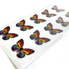 Paper House Decorative Stickers-Rainbow Butterflies - ST2360E
