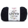 Lion Brand Local Grown Cotton Yarn-Black - 667-153 - 023032139081