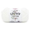 Lion Brand Local Grown Cotton Yarn-White - 667-100 - 023032138909