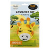 Fabric Editions Mini Crochet Kit-Giraffe 3:X3.5" - CRCHKTMI-SFGIR - 699919382392