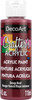 6 Pack - DecoArt Crafter's Acrylic Paint 4oz-Deep Red - DCA10-21 - 766218013828