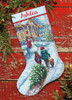 Dimensions Counted Cross Stitch Kit 16" Long-Christmas Tradition Stocking - 70-08995