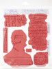 Tim Holtz Cling Stamps 7"X8.5"-The Professor 2 - CMS-395
