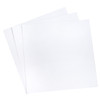 American Crafts Precision Cardstock Pack 80lb 12"X12" 60/Pkg-White/Textured - AC354131