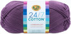 Lion Brand 24/7 Cotton Yarn-Purple - 761-147 - 023032015996