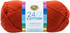 Lion Brand 24/7 Cotton Yarn-Tangerine - 761-133 - 023032017488