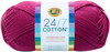 Lion Brand 24/7 Cotton Yarn-Rose - 761-142 - 023032015972
