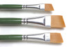 Plaid One Stroke Brush Set 3/Pkg-Angular - 1278