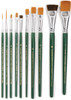 Plaid One Stroke Brush Set 10/Pkg-10/Pkg - 1059