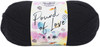 Lion Brand Pound Of Love Yarn-Black - 550-153 - 023032551531