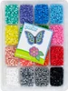 Perler Fused Bead Tray 4,000/Pkg-Stripes 'n Pearls - 80-17604