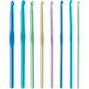 Boye Aluminum Crochet Hook Set-Sizes D3 To K10.5 - 6279