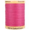 3 Pack - Gutermann Natural Cotton Thread Solids 876yd-Fuchsia Flowers - 800C-2955 - 4008015605834