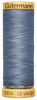 3 Pack - Gutermann Natural Cotton Thread 110yd-Light Slate Blue - 103C-7410 - 077780011106