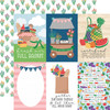 25 Pack - Echo Park Freshly Picked Cardstock 12"X12"-4x6 Journaling Cards - 5A003QVN-1HMBN - 810208647873