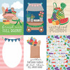 25 Pack - Echo Park Freshly Picked Cardstock 12"X12"-4x6 Journaling Cards - 5A003QVN-1HMBN