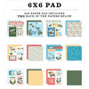3 Pack - Carta Bella Double-Sided Paper Pad 6"X6"-Hawaii - 5A003QVR-1HMBZ