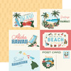 25 Pack - Carta Bella Hawaii Double-Sided Cardstock 12"X12"-6x4 Journaling Cards - 5A003QW5-1HMDB - 810208649075