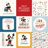 25 Pack - Echo Park Mouse And Me Birthday Cardstock 12"X12"-4x4 Journaling Cards - 5A003QV5-1HM94