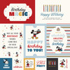 25 Pack - Echo Park Mouse And Me Birthday Cardstock 12"X12"-Multi Journaling Cards - 5A003QV5-1HM9F