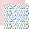 25 Pack - Carta Bella Flower Shoppe Cardstock 12"X12"-Hydrangea Stems - 5A003QSN-1HM6M - 810208647415