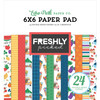 3 Pack - Echo Park Double-Sided Paper Pad 6"X6"-Freshly Picked - 5A003QVF-1HMBB - 810208647989