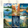 25 Pack - Carta Bella National Parks No. 2 Cardstock 12"X12"-Discover Journaling Cards - 5A003QTJ-1HM8P - 810208649426