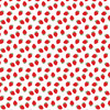 25 Pack - Echo Park Strawberry Fields Cardstock 12"X12"-Berries And Cream - 5A003QRJ-1HM60
