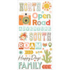 3 Pack - Simple Stories Foam Stickers-Open Road - 5A003Q9W-1HL21