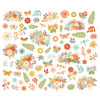 3 Pack - Simple Stories Floral Bits & Pieces Die Cuts-Open Road - 5A003Q9P-1HL2G